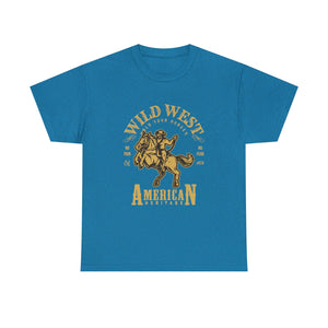 Wild West American Heritage Heavy Cotton T-Shirt