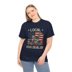 Patriotic Egg Dealer Heavy Cotton T-Shirt