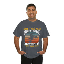 Load image into Gallery viewer, Dirt Bike Wife Swap Heavy Cotton T-Shirt
