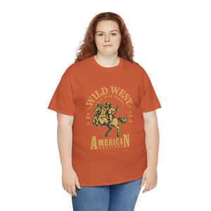 Wild West American Heritage Heavy Cotton T-Shirt