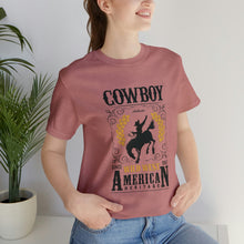 Load image into Gallery viewer, Cowboy American Heritage Short Sleeve T-Shirt
