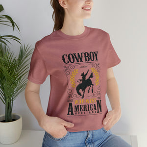 Cowboy American Heritage Short Sleeve T-Shirt