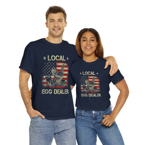 Patriotic Egg Dealer Heavy Cotton T-Shirt