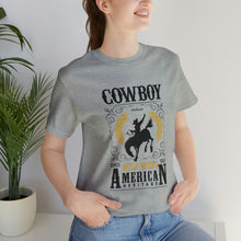 Load image into Gallery viewer, Cowboy American Heritage Short Sleeve T-Shirt
