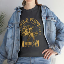 Load image into Gallery viewer, Wild West American Heritage Heavy Cotton T-Shirt
