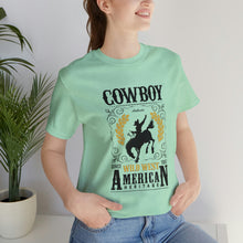 Load image into Gallery viewer, Cowboy American Heritage Short Sleeve T-Shirt
