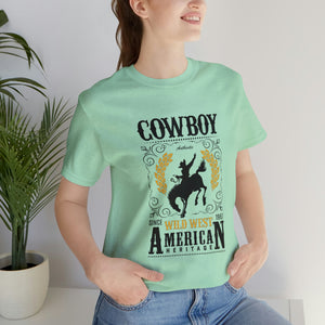 Cowboy American Heritage Short Sleeve T-Shirt