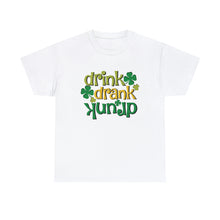 Load image into Gallery viewer, Drink Drank Drunk Heavy Cotton T-Shirt
