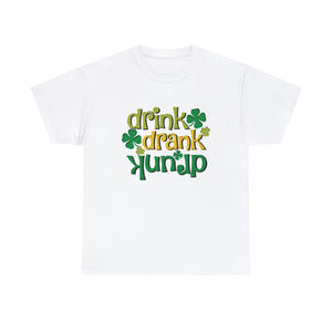 Drink Drank Drunk Heavy Cotton T-Shirt