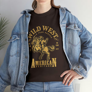 Wild West American Heritage Heavy Cotton T-Shirt