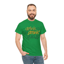 Load image into Gallery viewer, Drink Drank Drunk Heavy Cotton T-Shirt
