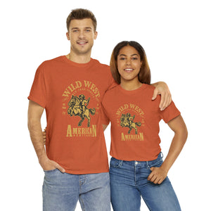 Wild West American Heritage Heavy Cotton T-Shirt